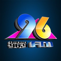Logo de 96FM Bauru