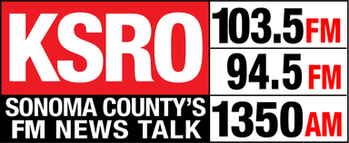 Logo de KSRO 1350 AM and 103.5 FM