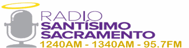 Logo de KCVV Radio Santísimo Sacramento 1240 AM