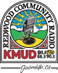 Logo de KMUD and KLAI 91.1 and 90.3 FM