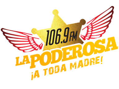 Logo de La Poderosa 106.9 FM