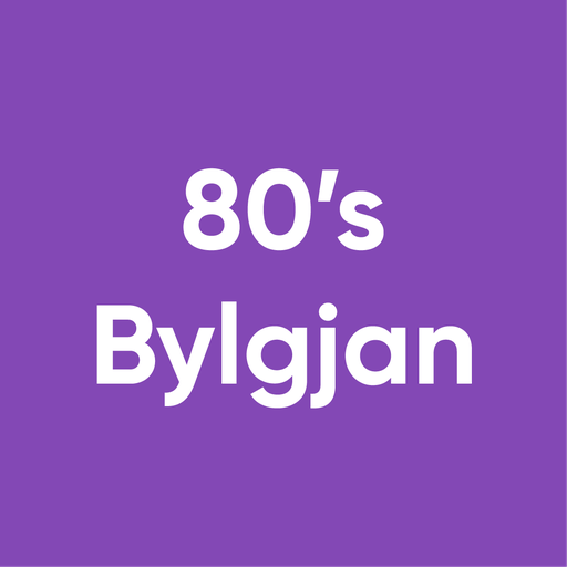 Logo de 80s BYLGJAN