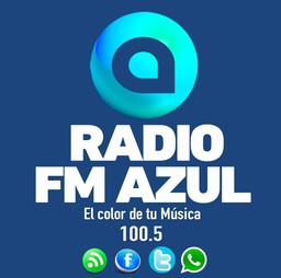 Logo de Radio FM Azul 100.5