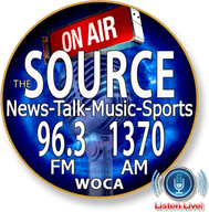 Logo de WOCA The Source 96.3 FM