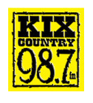 Logo de WAKX Kix Country 98.7