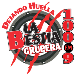 Logo de La Bestia Grupera 100.9 FM