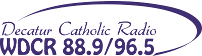 Logo de WDCR Decatur Catholic Radio