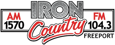 Logo de WFRL Iron Country 104.3 and 1570