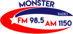 Logo de WGGH Monster Radio FM 98.5 AM 1150