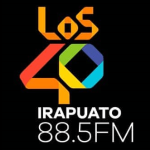 Logo de Los 40 Irapuato
