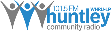 Logo de WHRU-LP 101.5 FM Huntley Community Radio