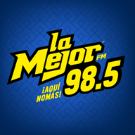 Logo de La Mejor 98.5 FM
