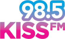 Logo de WPIA 98.5 Kiss FM