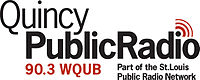 Logo de WQUB 90.3 Quincy Public Radio