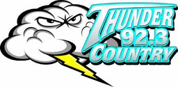 Logo de WSGA 92.3 Thunder Country