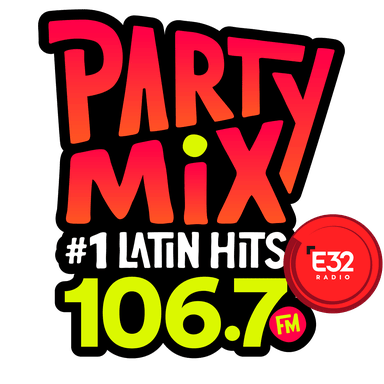 Logo de Party Mix 106.7 FM Mexicali