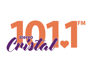 Logo de Stereo Cristal 101.1 FM