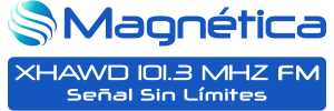 Logo de Magnética FM XHAWD 101.3 FM