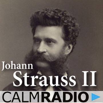 Logo de CalmRadio.com - Johann Strauss II