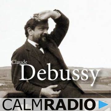 Logo de CalmRadio.com - Debussy
