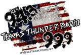Logo de KTXM Texas Thunder Radio 99.9 FM KYKM