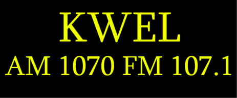 Logo de KWEL AM 1070 and 107.1 FM