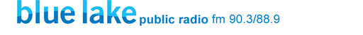 Logo de WBLU Blue Lake Public Radio WBLV