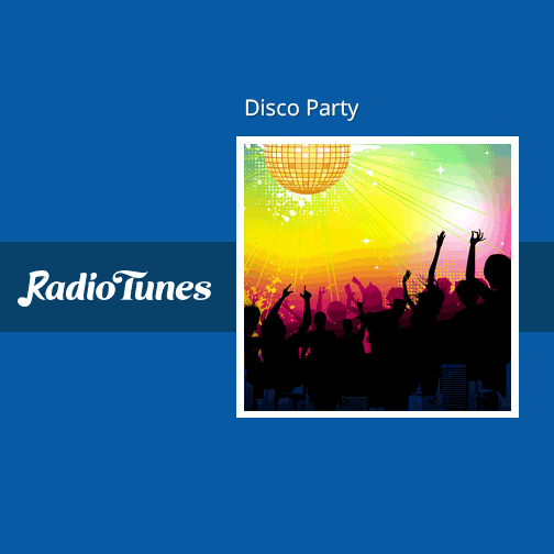 Logo de RadioTunes - Disco Party