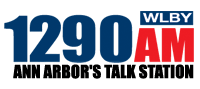 Logo de WLBY 1290 AM Ann Arbor's Talk Station