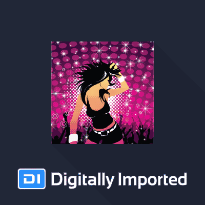 Logo de Digitally Imported - Hands Up