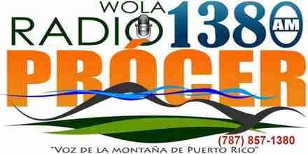 Logo de Radio Procer 1380 AM