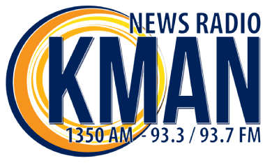 Logo de KMAN Newstalk 1350 K-Man