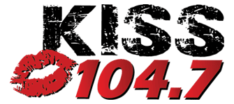 Logo de KXNC-FM Kiss 104.7