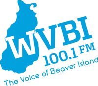Logo de WVBI-LP 100.1 FM The Voice Of Beaver Island