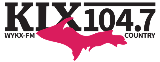 Logo de WYKX The U.P.'s Country - Kix 104.7 (US Only)