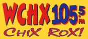 Logo de WCHX 105.5 CHiX ROX