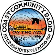 Logo de KMUN Coast Community Radio