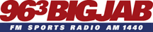 Logo de The Big JAB SportsRadio WJJB & WRED