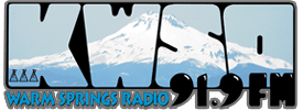 Logo de KWSO Warm Springs Radio