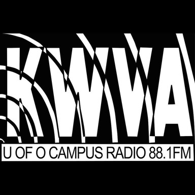 Logo de KWVA U of O Campus Radio 88.1