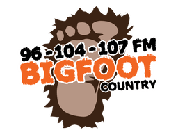 Logo de WZBF Bigfoot Country 96 - 104 - 107