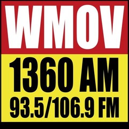 Logo de AM 1360 and FM 106.7 WMOV