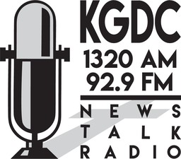Logo de KGDC News Talk Radio
