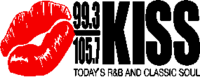 Logo de WKJM & WKJS - 99.3 & 105.7 Kiss FM