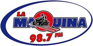 Logo de KMNA La Máquina 98.7 FM