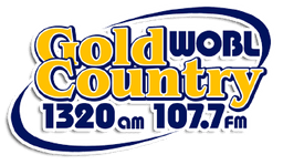 Logo de WOBL Gold Country 1320 AM & 107.7 FM