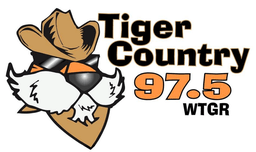 Logo de WTGR Tiger Country 97.5 FM