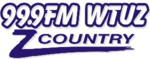 Logo de WTUZ Z-Country 99.9 FM