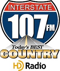 Logo de WRHM / WVSZ Interstate 107.1 / 107.3 FM