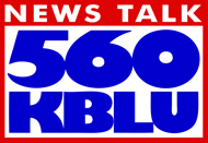 Logo de KBLU News Talk Radio 560 AM